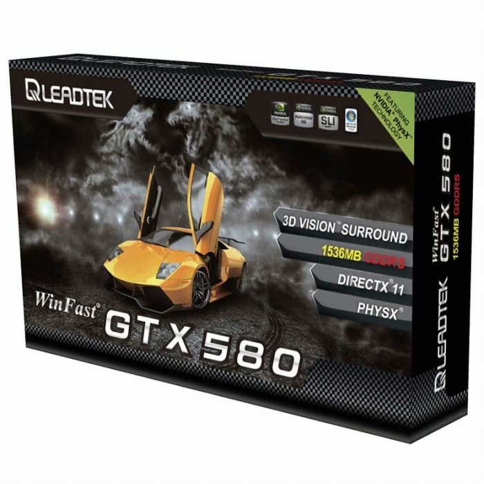 리드텍 WinFast 지포스 GTX580 D5 1.5GB 제이엠씨글로벌_이미지