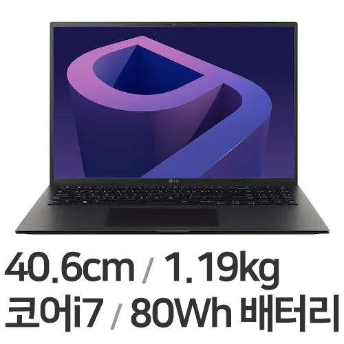 LG전자 2022 그램16 16ZD95P-GX7LK (SSD 256GB)_이미지