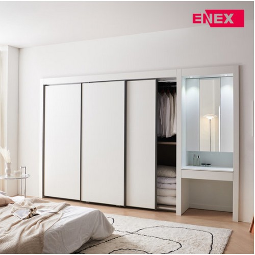 ExW 안나 슬라이딩 화장대 붙박이장