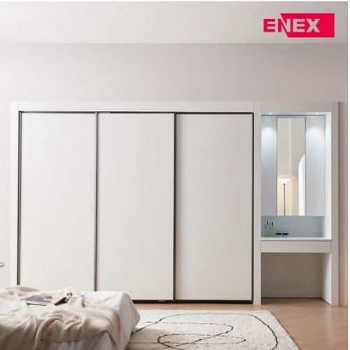 에넥스 ExW 안나 슬라이딩 화장대 붙박이장 (360cm)_이미지