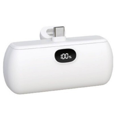 액티몬 도킹형 보조배터리 M-LCD-MINI-5000-CP 5000mAh (C타입)_이미지