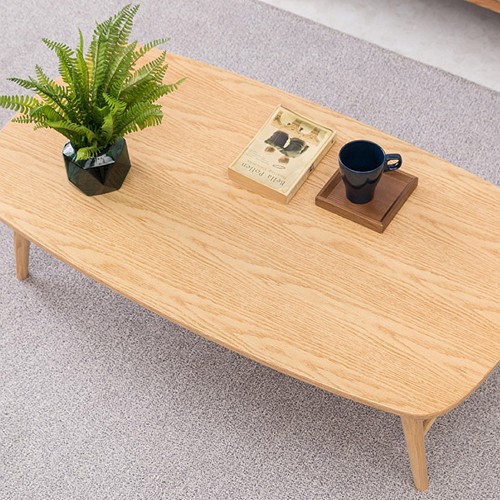 우드공간 리빙 접이식 원목 거실테이블 900_이미지