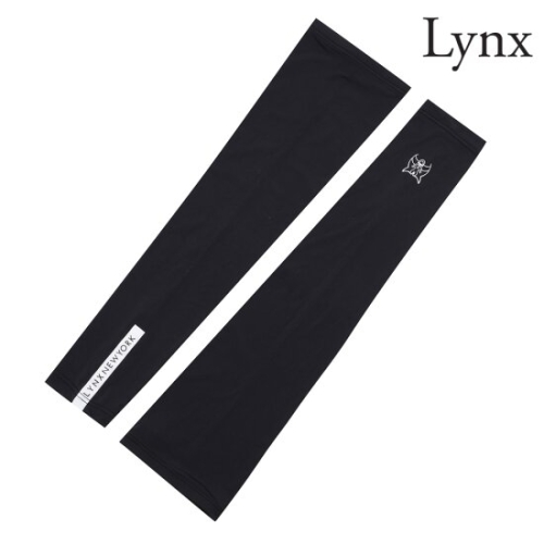 여성 언발란스 프린트 냉감팔토시 L21C1AC679_BK