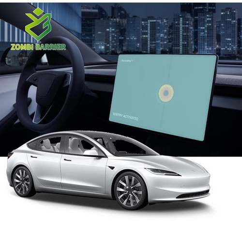 좀비베리어 AR 고화질 내비게이션 계기판 액정보호 필름 테슬라 모델3 하이랜드 전용
