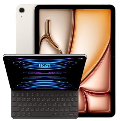 APPLE 2024 iPad Air 13 M2+폴리오키보드 (256GB)