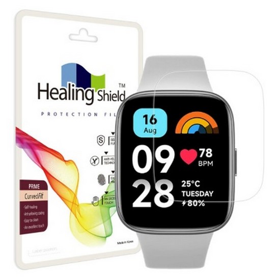 샤오미 레드미 워치3 프라임 고광택 액정보호필름 2매