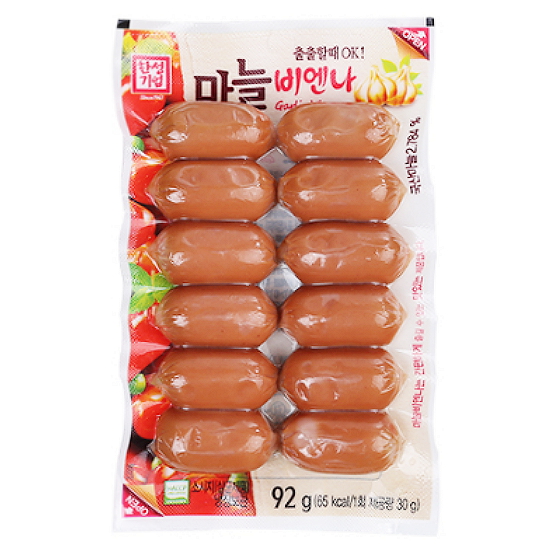 한성기업 마늘 비엔나 92g (10개)