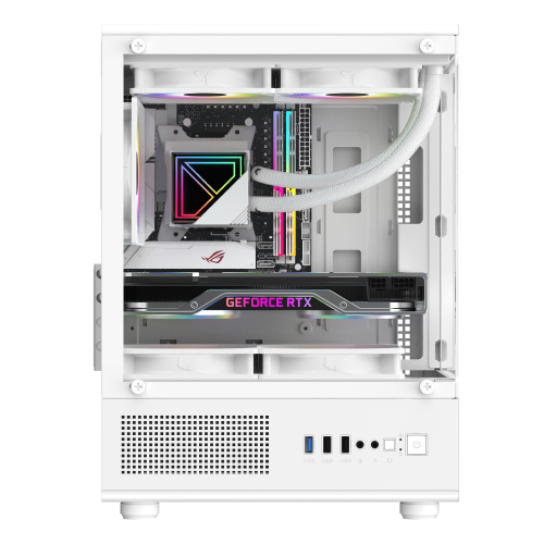 투민시스템 TM300 RGB 강화유리 (화이트)_이미지