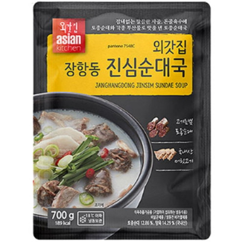 외갓집 장항동 진심 순대국 700g (9개)