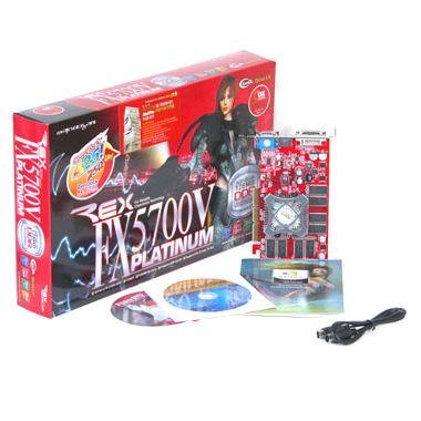 Rextech GeForceFX 5700V Rextech 128MB Platinum_이미지