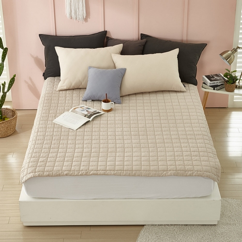 샤이닝홈 샤르르 멜로우 60수아사면 침대패드 (킹 K)_이미지
