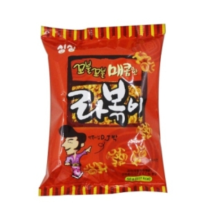 싱싱 라볶이 50g 꼬불꼬불 매콤한 라볶이 과자