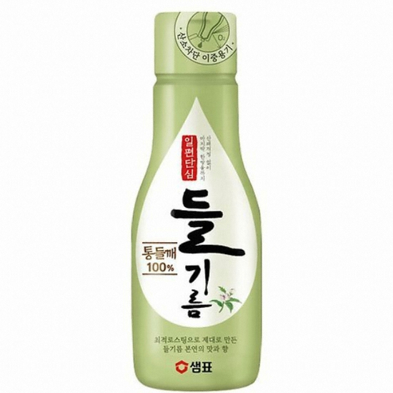 샘표식품 일편단심 통들깨 들기름 200ml이미지입니다. 누르면 해당 게시물로 새창이동합니다.