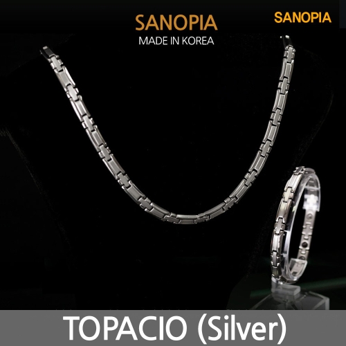 사노피아 게르마늄 티타늄 자석 목걸이팔찌세트 토파시오 (다크)이미지입니다. 누르면 해당 게시물로 새창이동합니다.