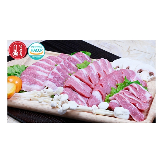 동명축산 함초를 먹여 키운 한돈 가브리살 1kg (1개)