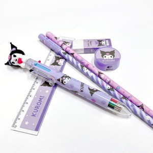 산리오 캐릭터즈 쿠로미 케이스 문구세트_이미지