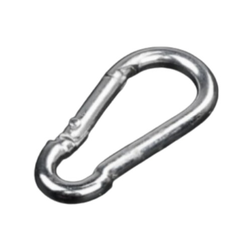 천끝 카라비너 스텐 고급 강철합금 10mm (10개)_이미지
