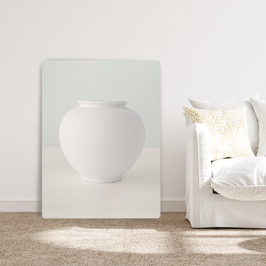 오홀리브 달항아리 기본다리 액자테이블 (60x40cm)_이미지