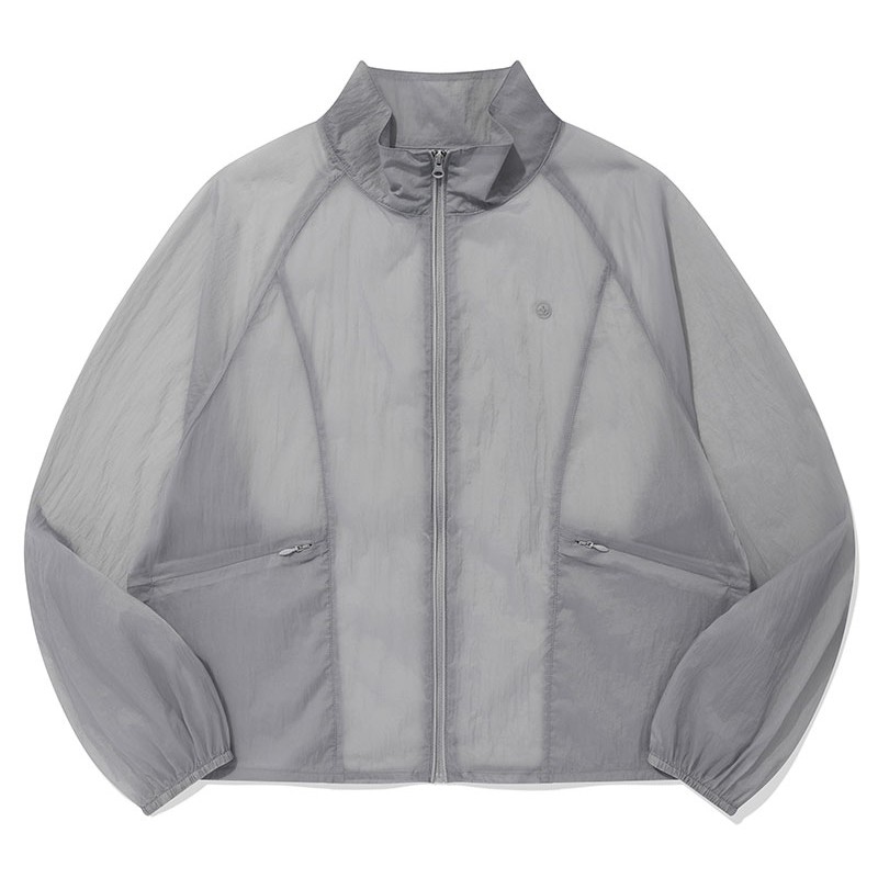 키르시 플레인 울트라라이트 크롭 윈드브레이커 J52C2KJW01_이미지