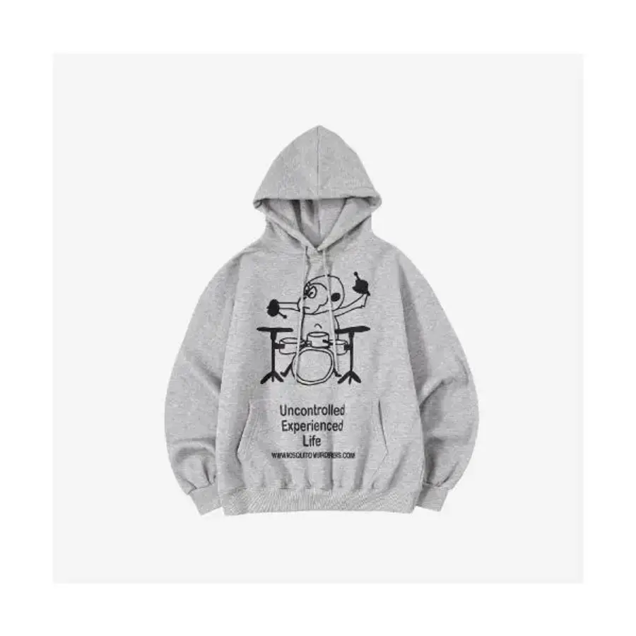 모스키토머더러스 Uncontrolled Experi ed 라이프 FLEECE 라인드 후디 1959452