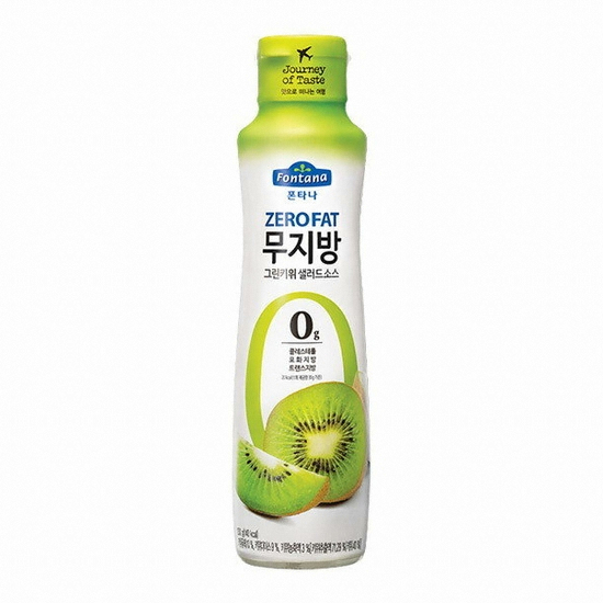  폰타나 무지방 그린키위 샐러드 드레싱 230g[1개]