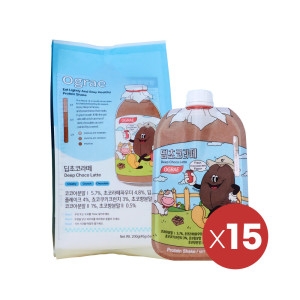 오그래 딥초코라떼 40g (15개)_이미지