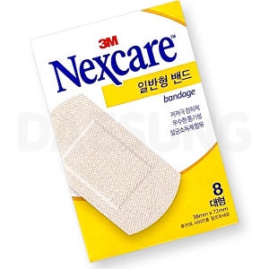 3M 넥스케어 일반형 밴드 대형 8매 일회용밴드_이미지