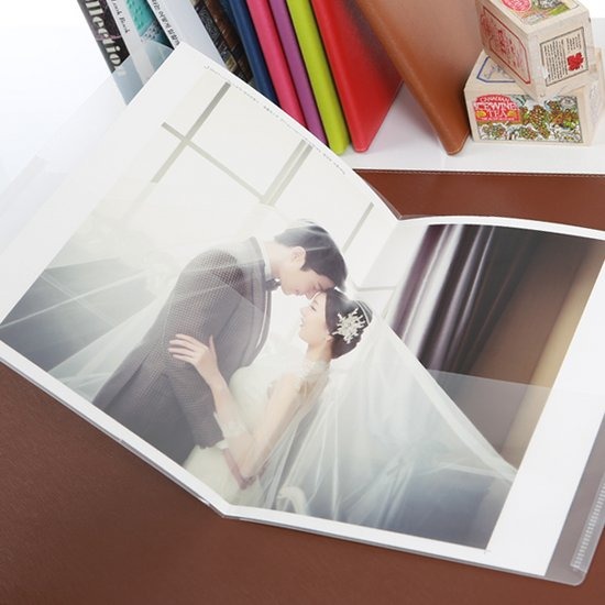 아인텍 투명 투포켓화일 (10매)