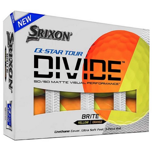 던롭 스릭슨 2021 Q-STAR 투어 디바이드 옐로우+오렌지 (6개)_이미지