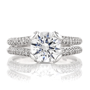 하나다이아몬드 2캐럿 천연다이아몬드 14k 18k 반지 GIA 결혼 예물 반지 엘리시아 신디 HNDR2C204