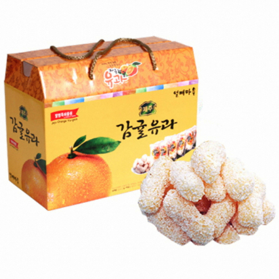 열매마을 제주 감귤유과 500g (1개)_이미지