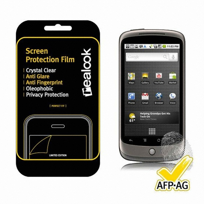 리얼룩 HTC 넥서스원 리얼룩 지문방지 보호필름 (넥서스원)