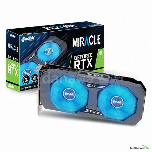 지포스 RTX 2060 MIRACLE D6 6GB