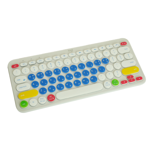 로지텍 K380 한영 전용 키스킨 (판타스틱 블루)