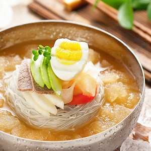 참맛식품 메밀냉면 + 참설악동치미육수 10봉 + 냉면무 500g + 겨자10봉+식초10봉 (1개)_이미지