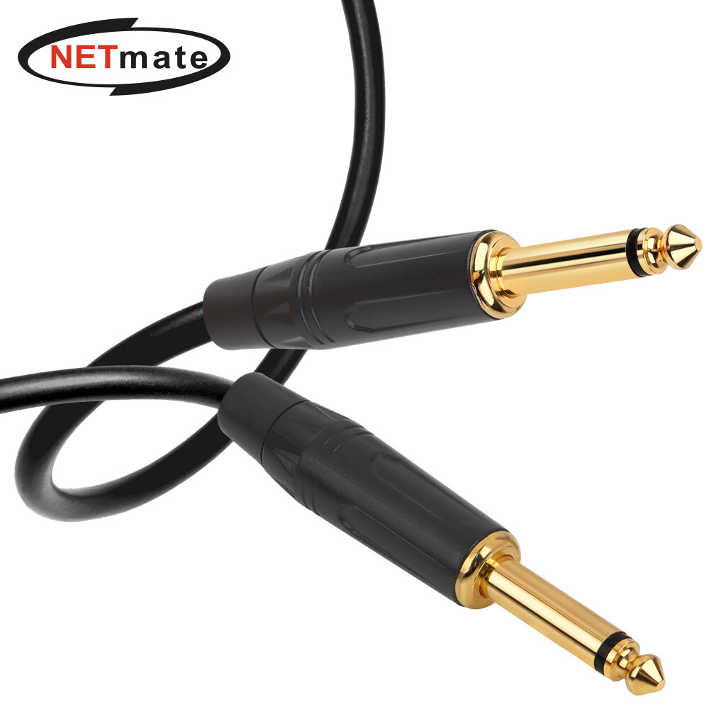 강원전자 NETmate TS 마이크 케이블 (NMC-AU501B, 1m)_이미지