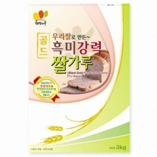 대두식품 햇쌀마루 골드 흑미 강력 쌀가루 3kg이미지입니다. 누르면 해당 게시물로 새창이동합니다.