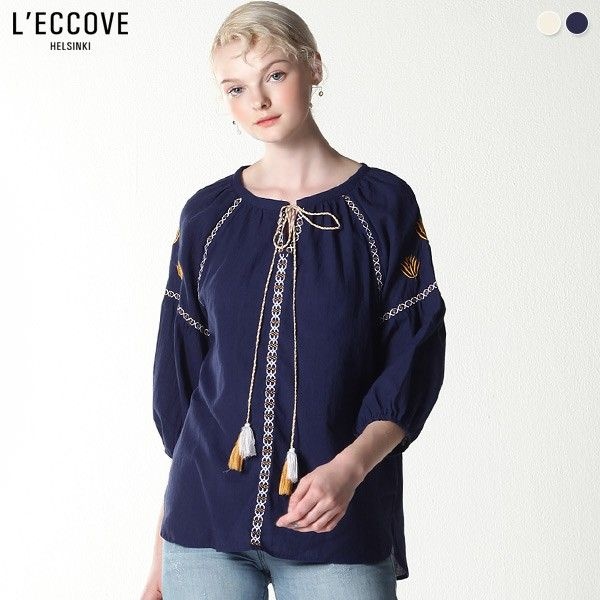 레코브 에스닉 리드미컬 블라우스 1135671