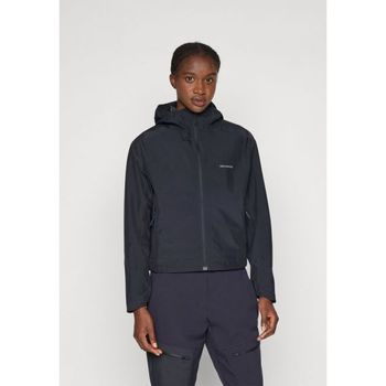 살로몬 OUTSCAPE SHORT Waterproof jacket deep black 7520648