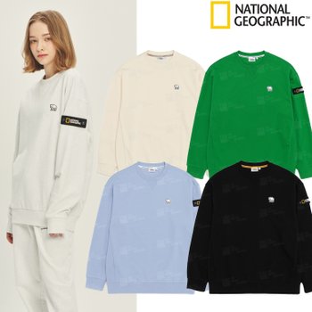 내셔널지오그래픽 세미오버핏 BEAR 와펜 MTM N231USW030