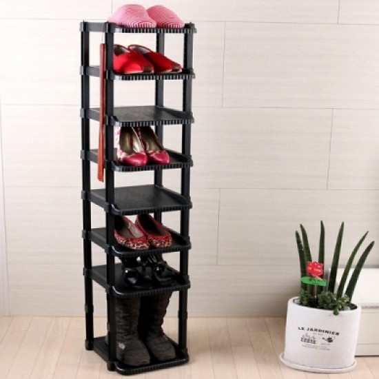ninehole 공간활용 8단 부츠형 신발정리대