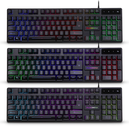 �÷����ƽ� AVEC-K501 LED ���̹� Ű����