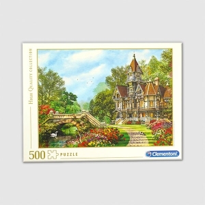  코리아보드게임즈 C35048 수로가 보이는 오래된 오두막 500피스