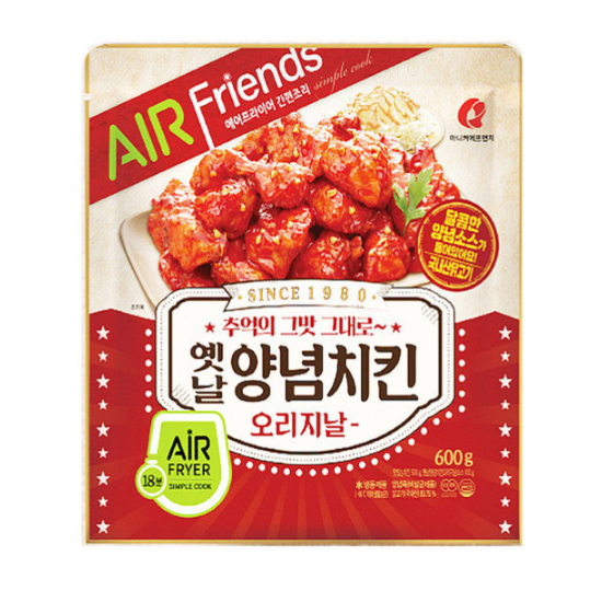마니커 옛날 양념치킨 오리지날 600g (6개)