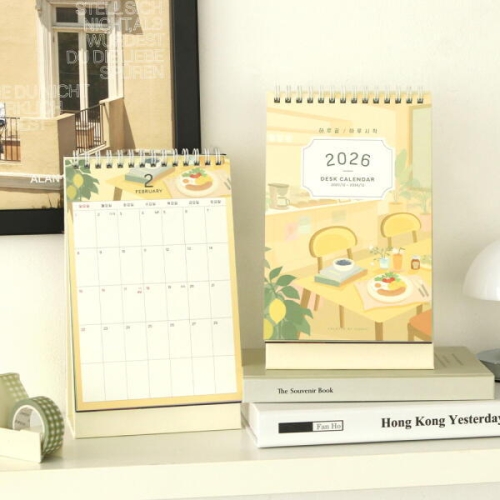 아이코닉 2026 하루끝 하루시작 탁상달력