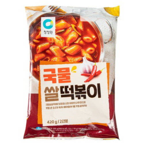 대상 청정원 국물 쌀떡볶이 420g (1개)_이미지