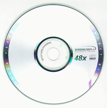 삼성전자 CD-R 700MB 48x 슬림 (10장)_이미지