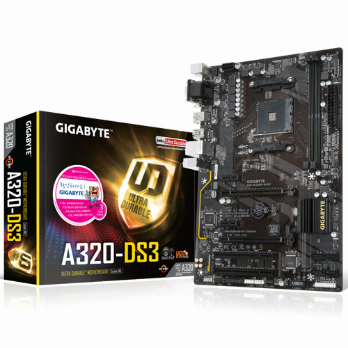 GIGABYTE GA-A320-DS3 듀러블에디션 제이씨현