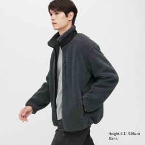 <b>유니클로</b> 윈드블럭아우터후리스재킷긴팔