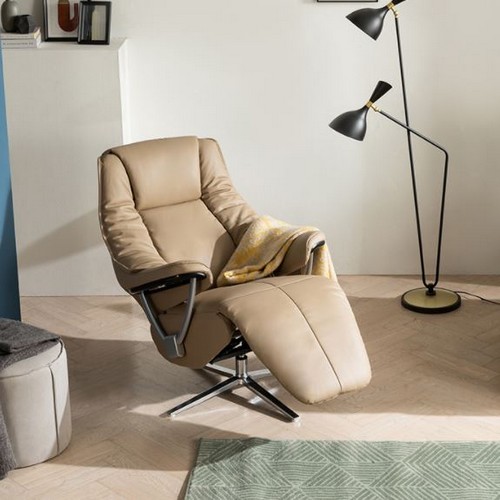 시트앤모어 루시퍼 2모터 천연가죽 리클라이너 1인용_이미지